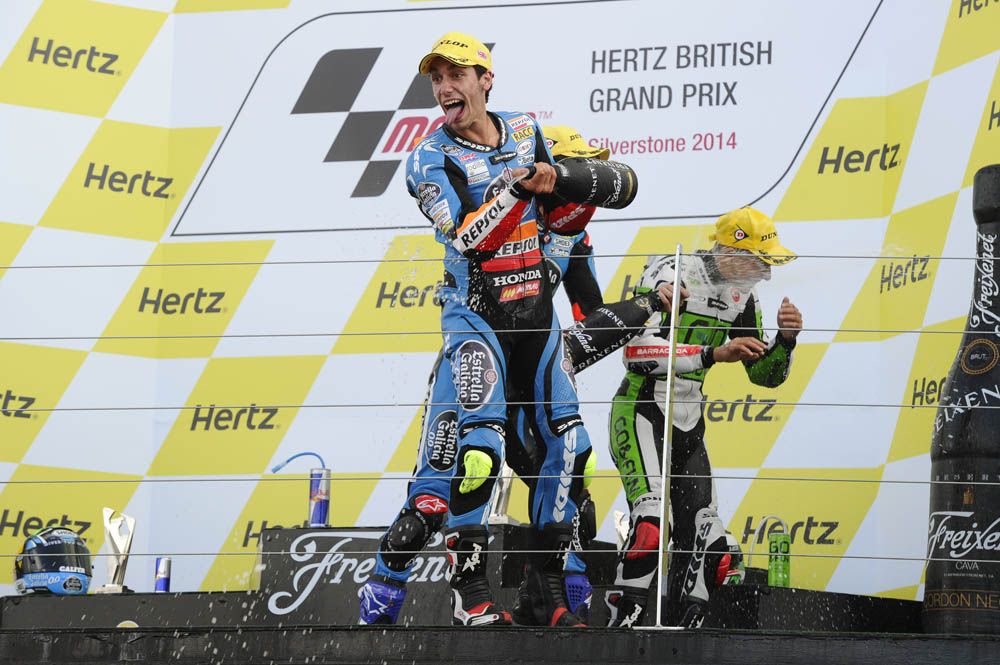 El Gran Premio de Gran Bretaña de Moto3 en fotos