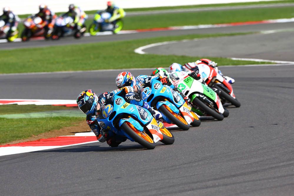 El Gran Premio de Gran Bretaña de Moto3 en fotos