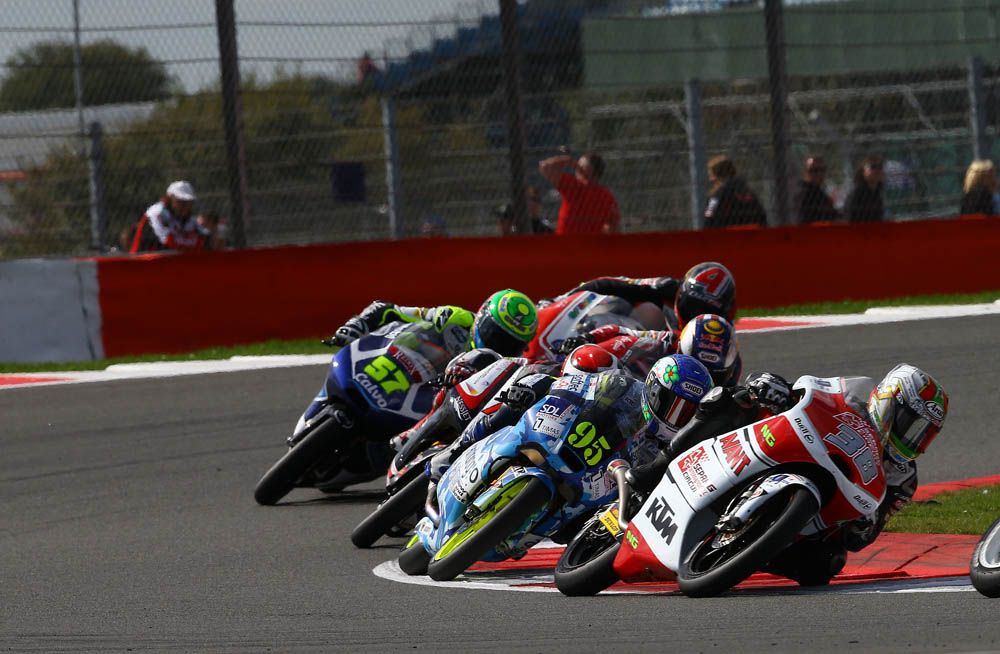 El Gran Premio de Gran Bretaña de Moto3 en fotos