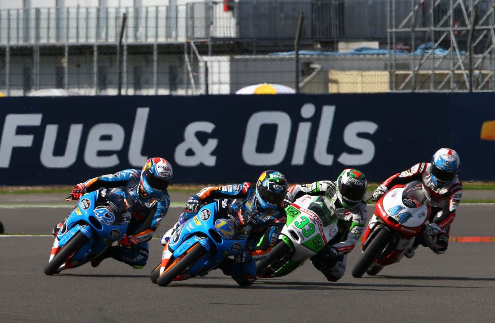 El Gran Premio de Gran Bretaña de Moto3 en fotos