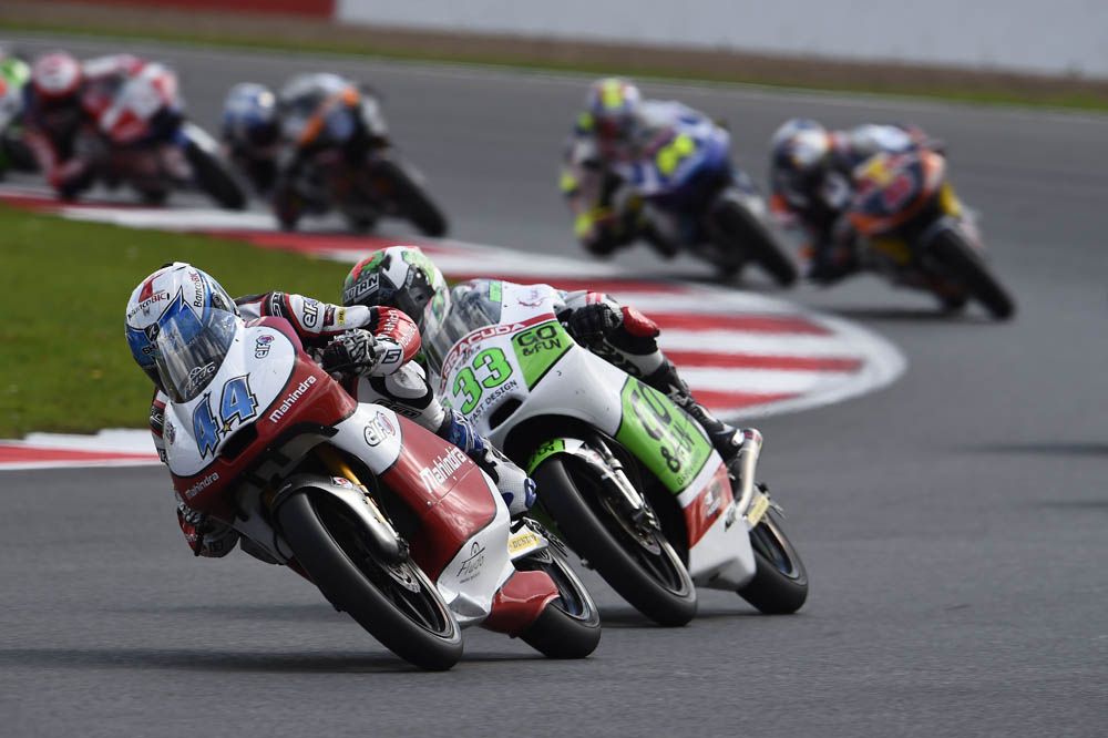 El Gran Premio de Gran Bretaña de Moto3 en fotos