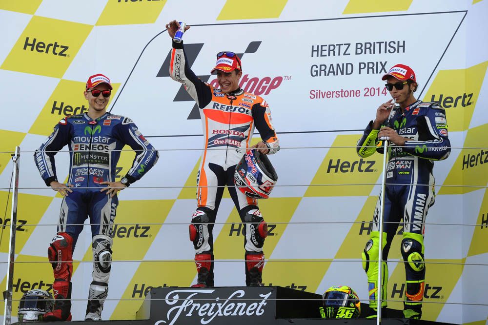 Las fotos del GP de Gran Bretaña de MotoGP