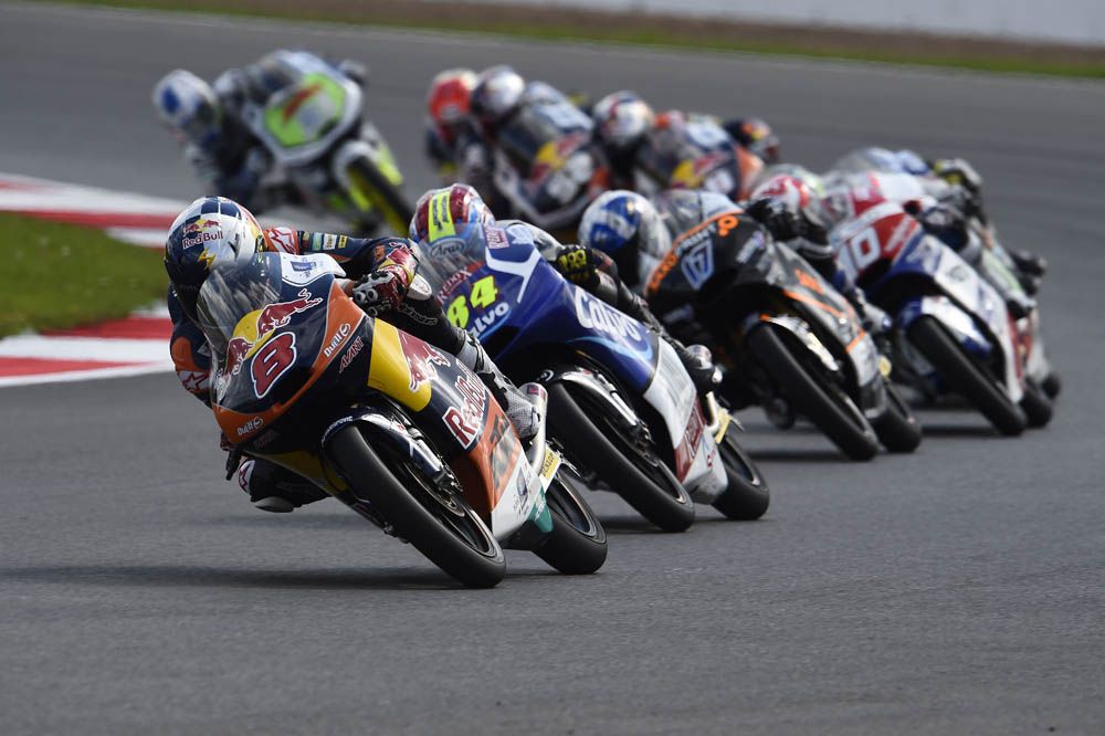 El Gran Premio de Gran Bretaña de Moto3 en fotos