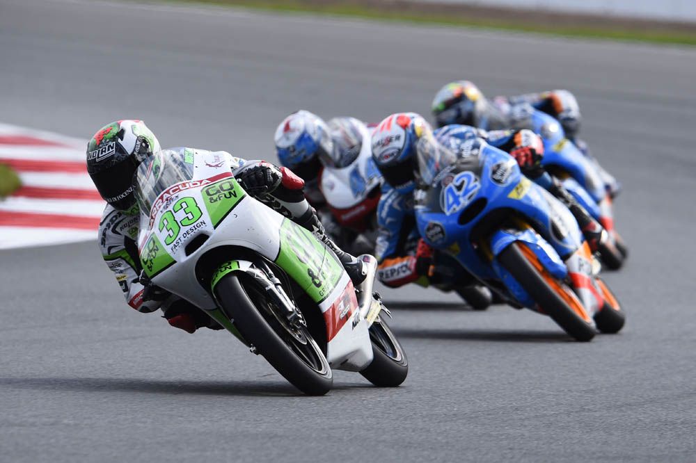 El Gran Premio de Gran Bretaña de Moto3 en fotos