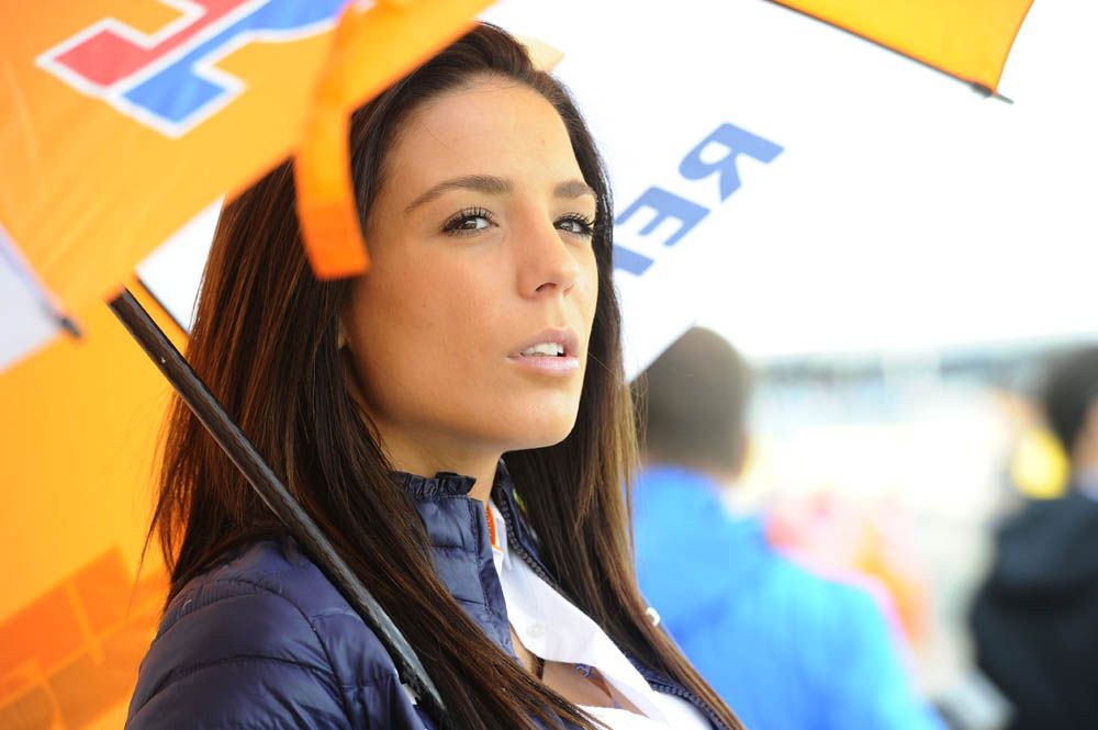 Las chicas del GP de Gran Bretaña. Fotos