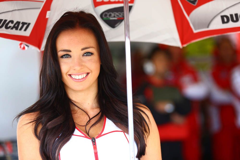 Las chicas del GP de Gran Bretaña. Fotos