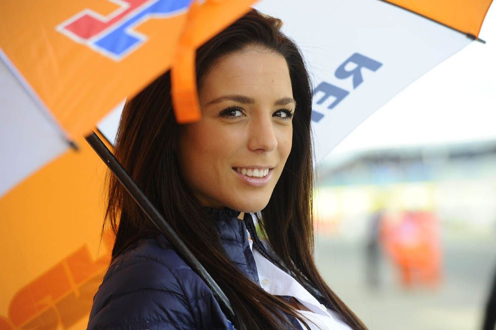 Las chicas del GP de Gran Bretaña. Fotos