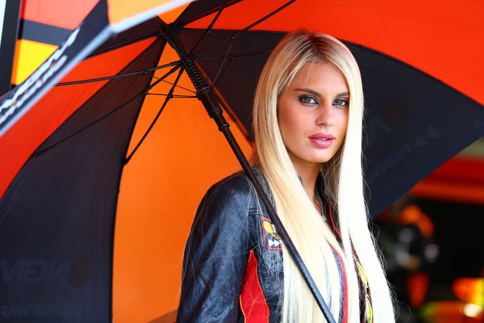 Las chicas del GP de Gran Bretaña. Fotos