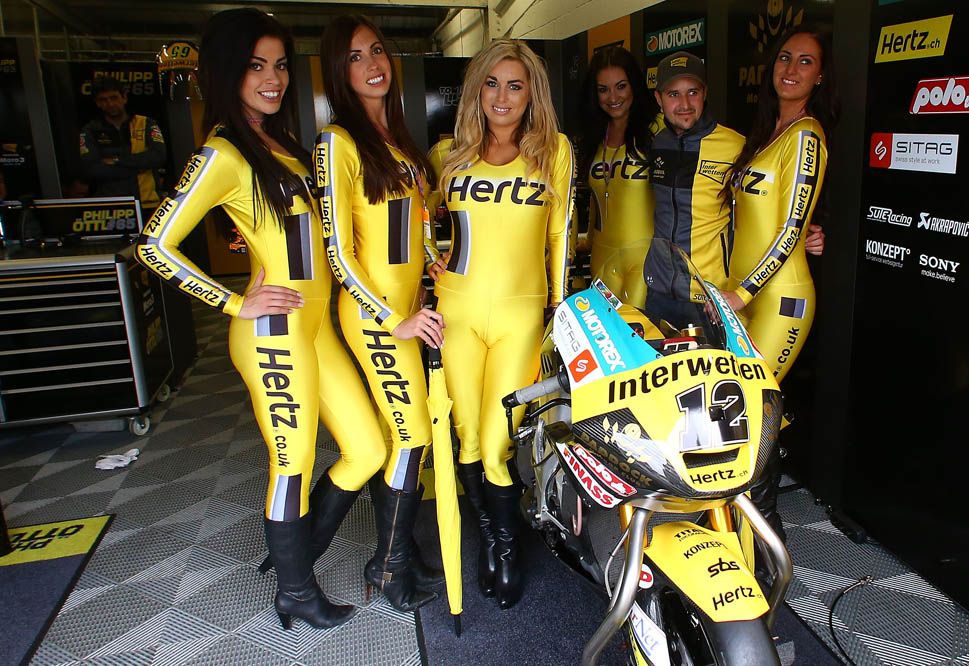 Las chicas del GP de Gran Bretaña. Fotos