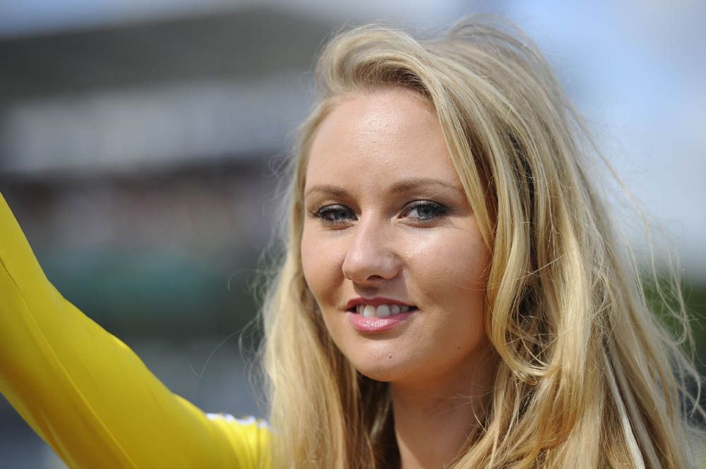 Las chicas del GP de Gran Bretaña. Fotos