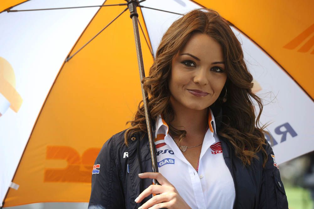 Las chicas del GP de Gran Bretaña. Fotos