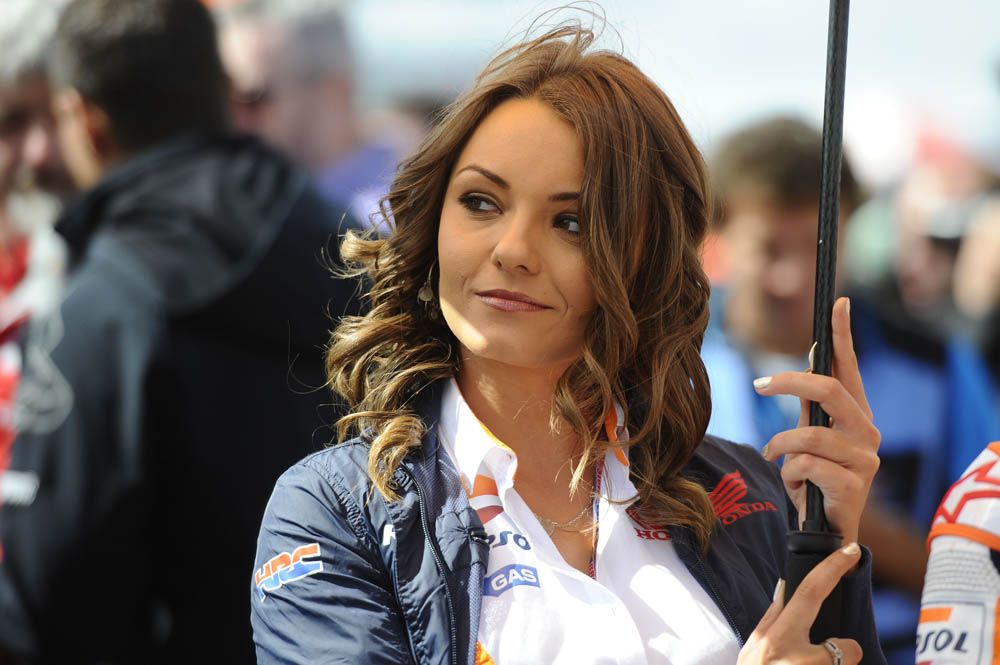 Las chicas del GP de Gran Bretaña. Fotos