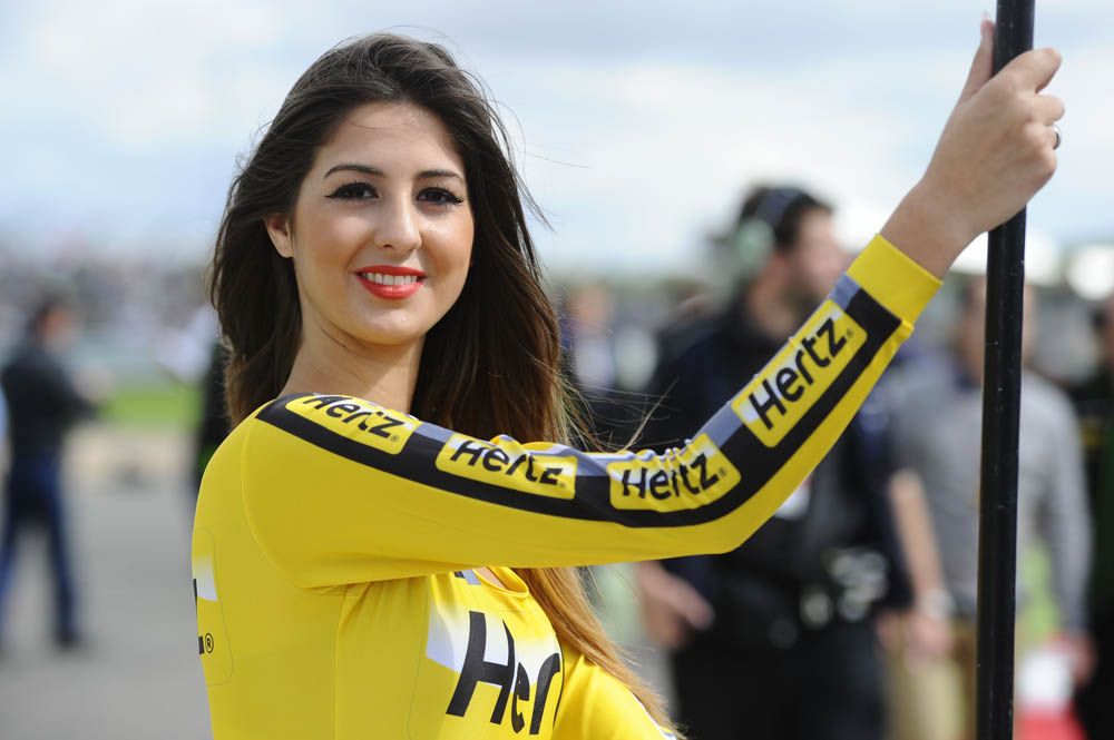Las chicas del GP de Gran Bretaña. Fotos