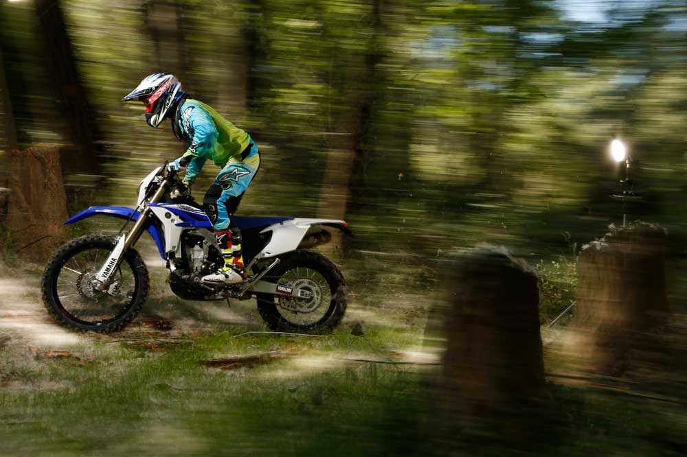 Galería de fotos prueba Yamaha WRF 450 2014