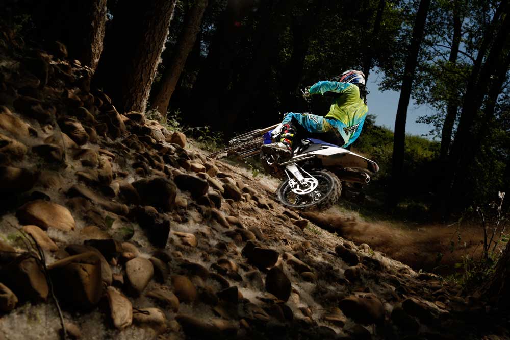 Galería de fotos prueba Yamaha WRF 450 2014