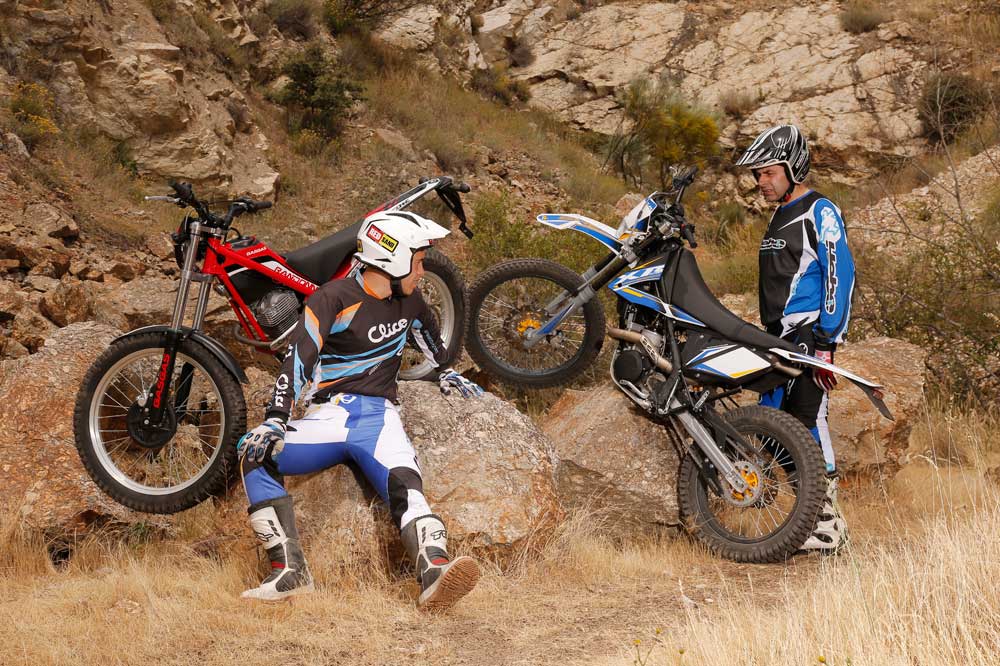 Galería de fotos Comparativa trial Gas Gas Randonnè 200 y Sherco XRide 290
