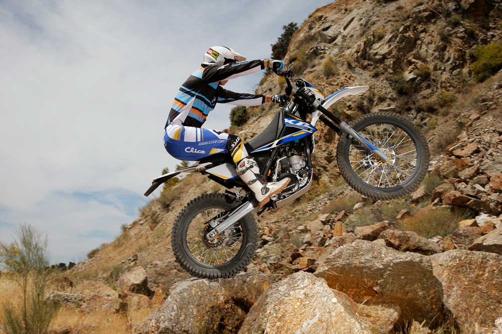 Galería de fotos Comparativa trial Gas Gas Randonnè 200 y Sherco XRide 290