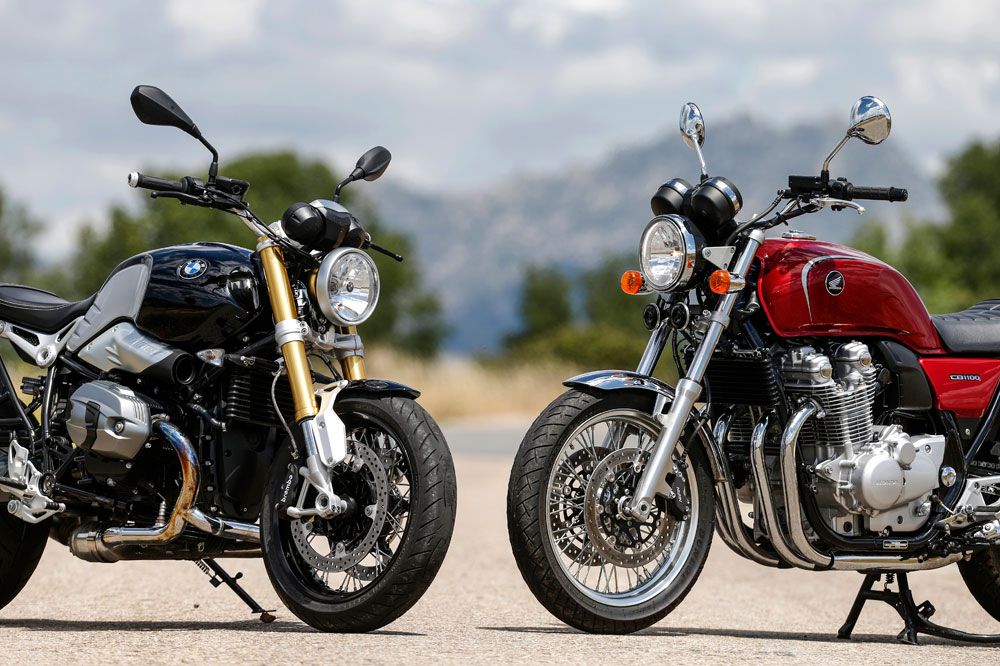 Comparativa BMW R nineT- Honda CB1100EX. Galería