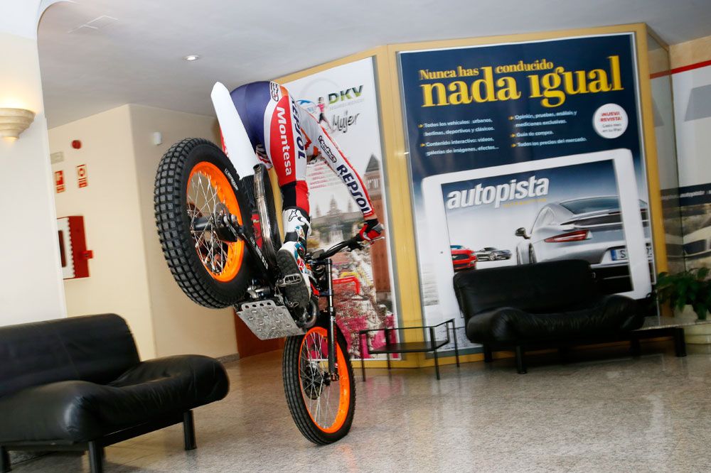 Entrevista a Toni Bou tras su octavo título mundial en Trial Outdoor. Galería