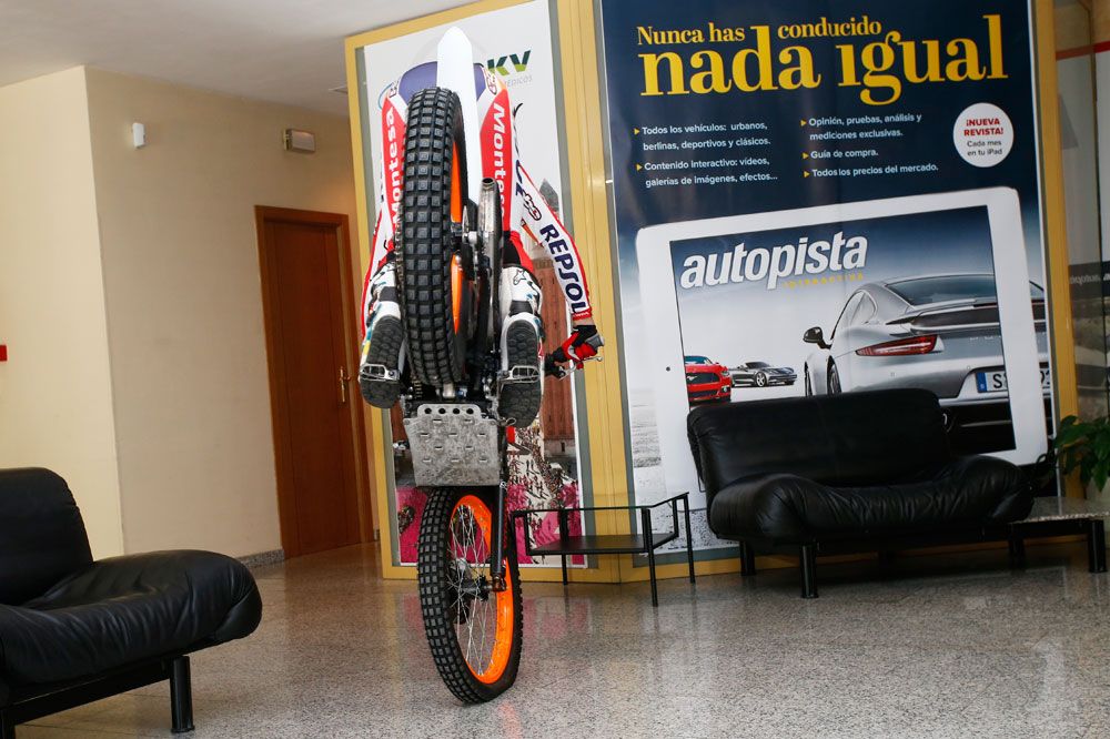 Entrevista a Toni Bou tras su octavo título mundial en Trial Outdoor. Galería