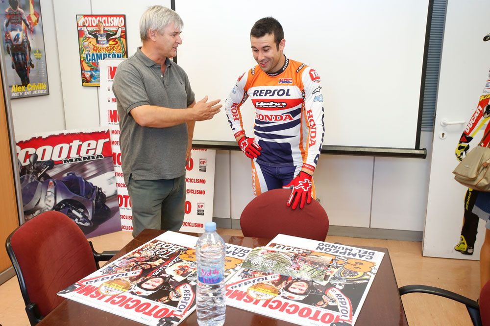 Entrevista a Toni Bou tras su octavo título mundial en Trial Outdoor. Galería