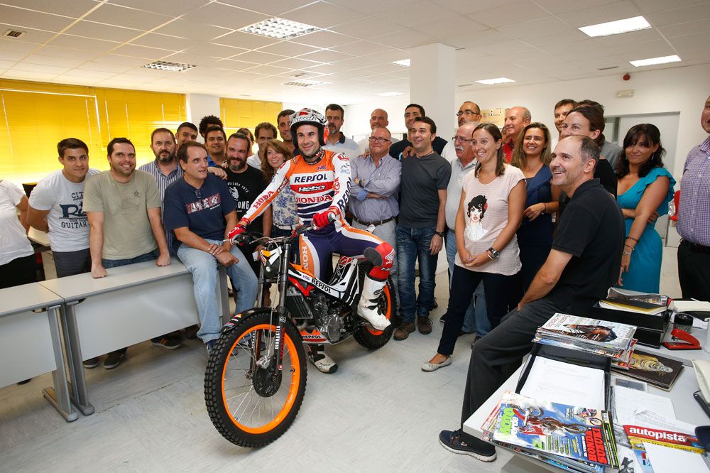 Entrevista a Toni Bou tras su octavo título mundial en Trial Outdoor. Galería