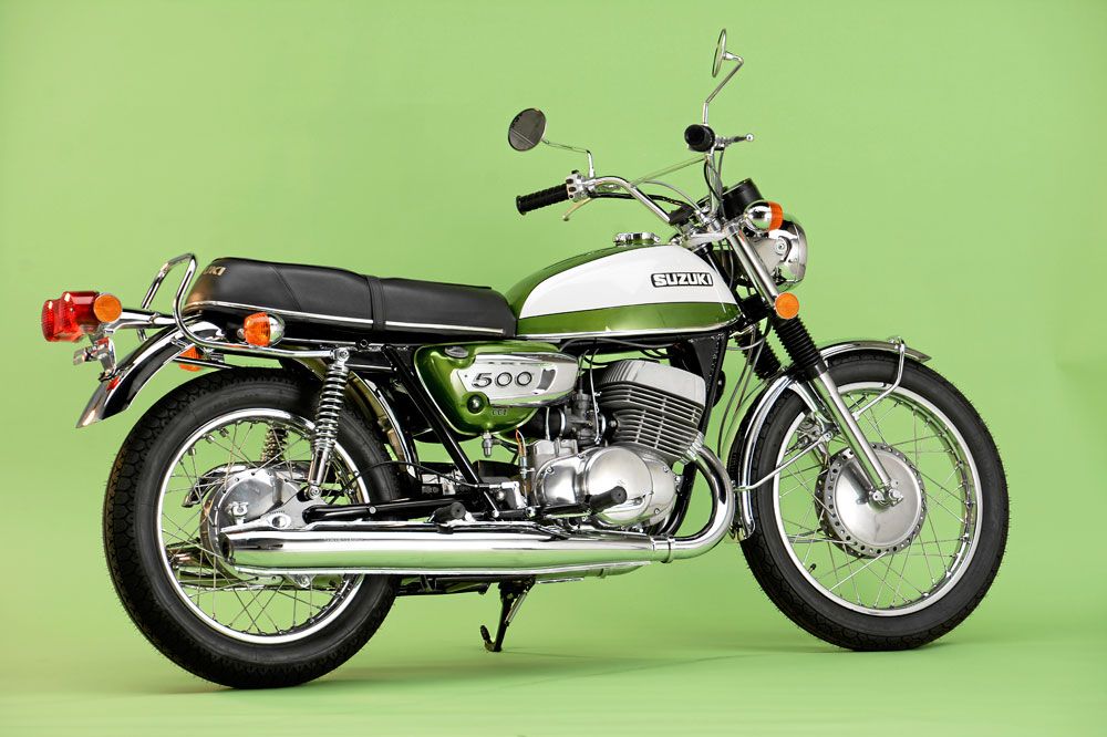 Motos clásicas: Suzuki T500J. Galería