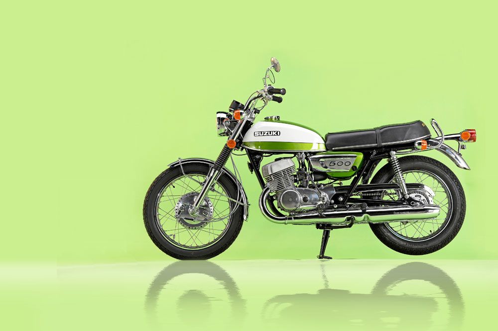 Motos clásicas: Suzuki T500J. Galería