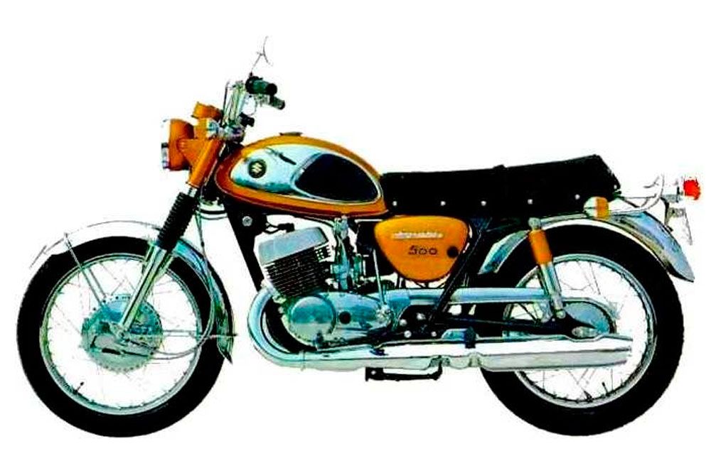 Motos clásicas: Suzuki T500J. Galería