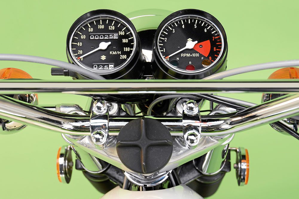 Motos clásicas: Suzuki T500J. Galería