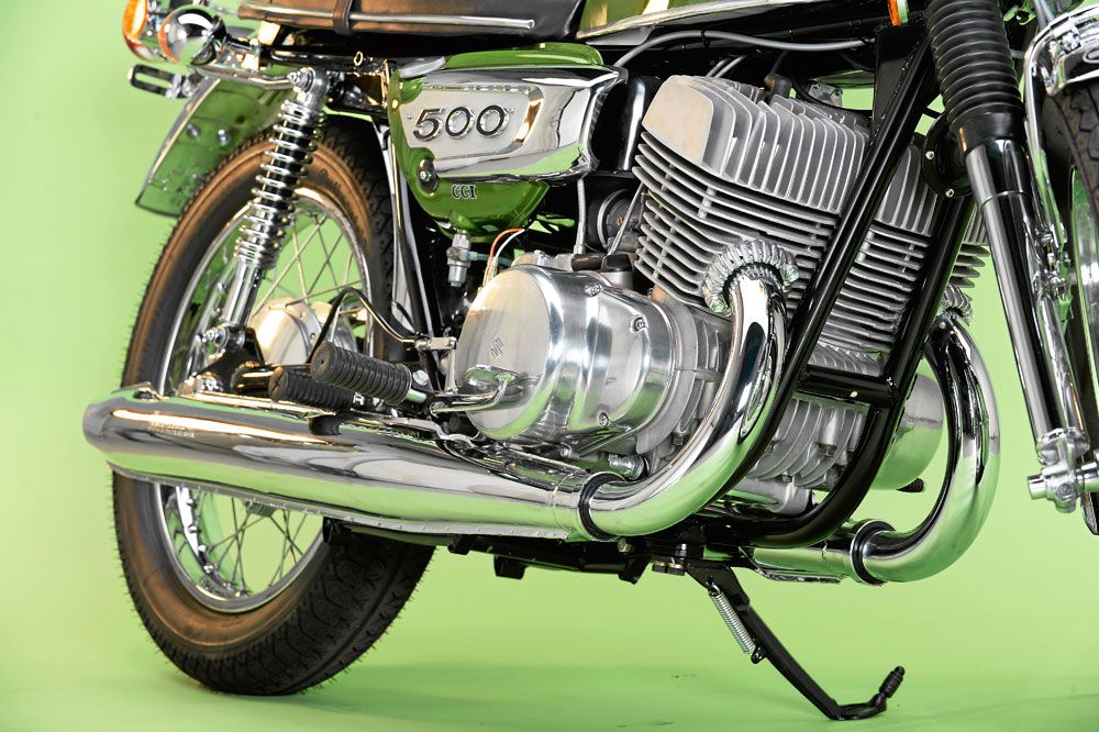 Motos clásicas: Suzuki T500J. Galería