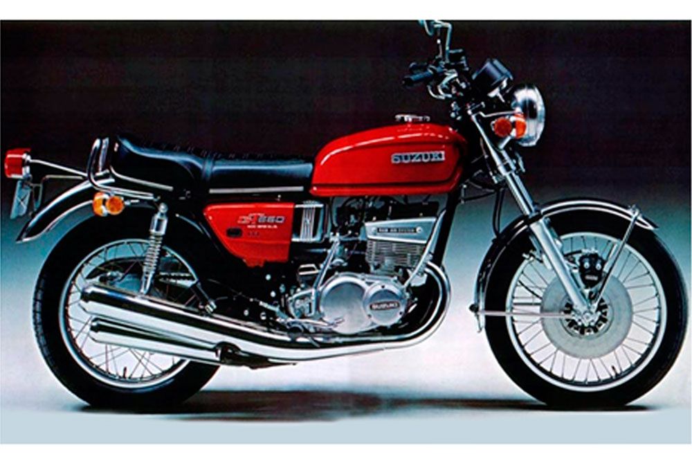 Motos clásicas: Suzuki T500J. Galería