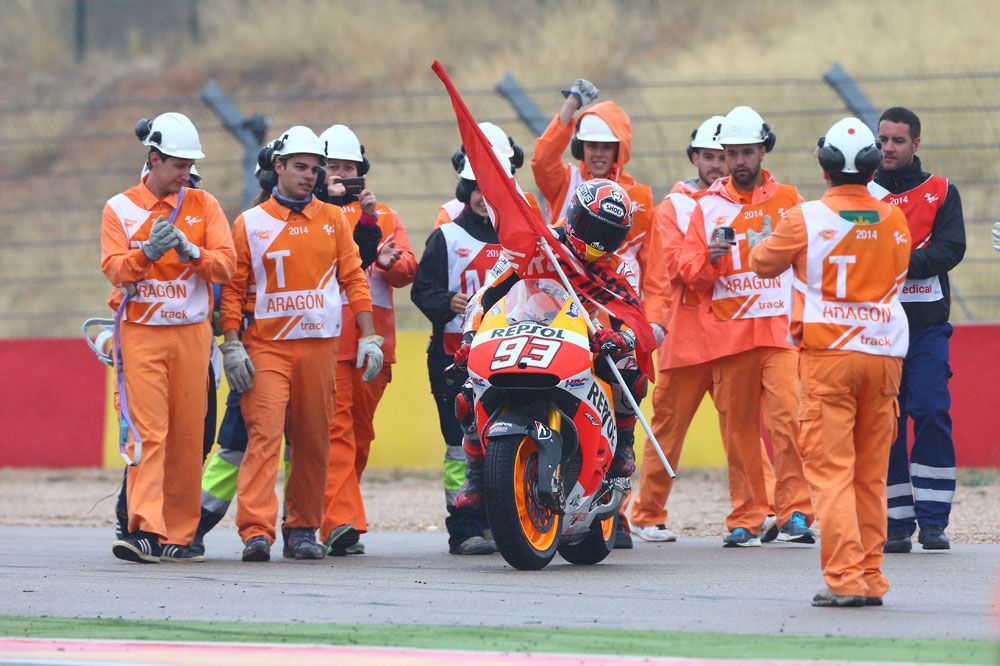 Las fotos del GP de Aragón de MotoGP 2014