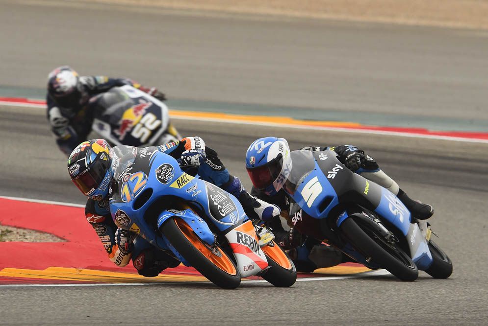 La fotos del GP de Aragón de Moto3