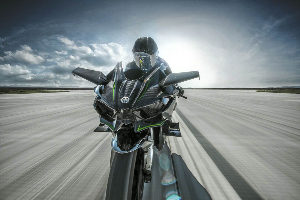 Kawasaki Ninja H2R. Fotos