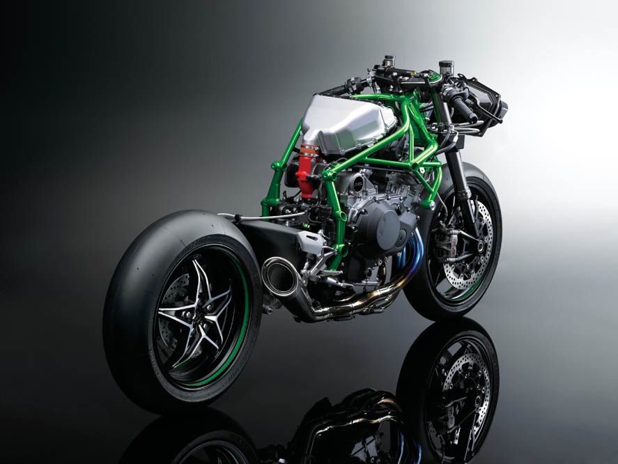 Kawasaki Ninja H2R. Fotos