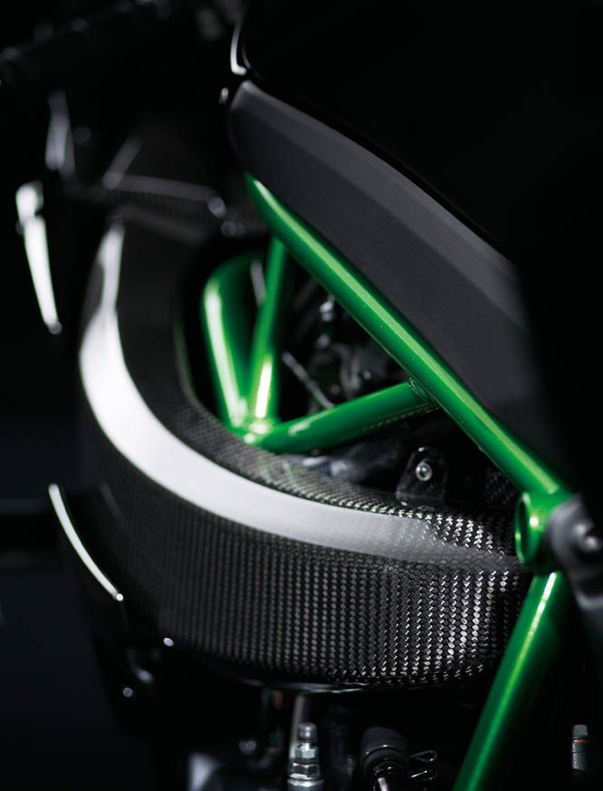 Kawasaki Ninja H2R. Fotos