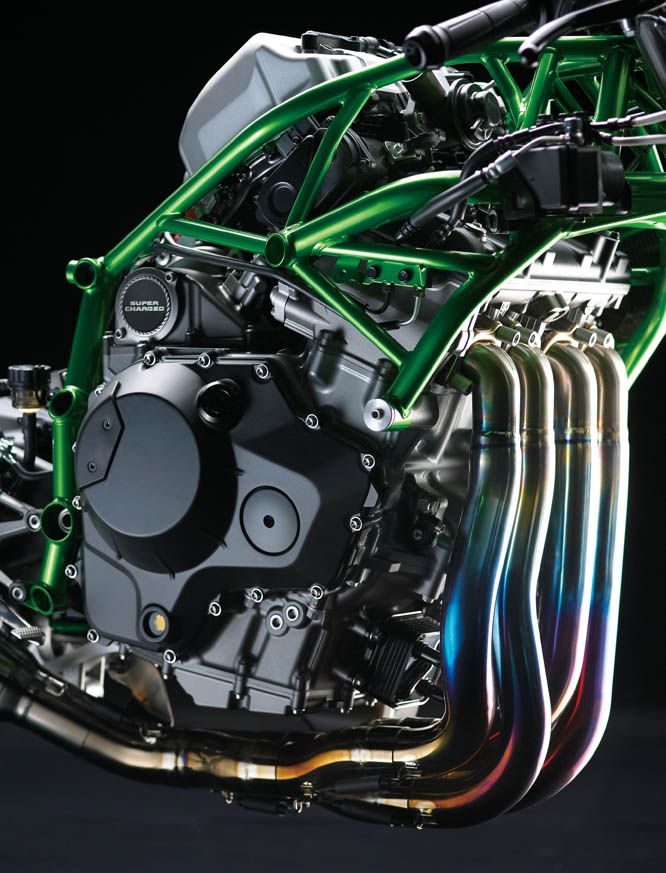 Kawasaki Ninja H2R. Fotos