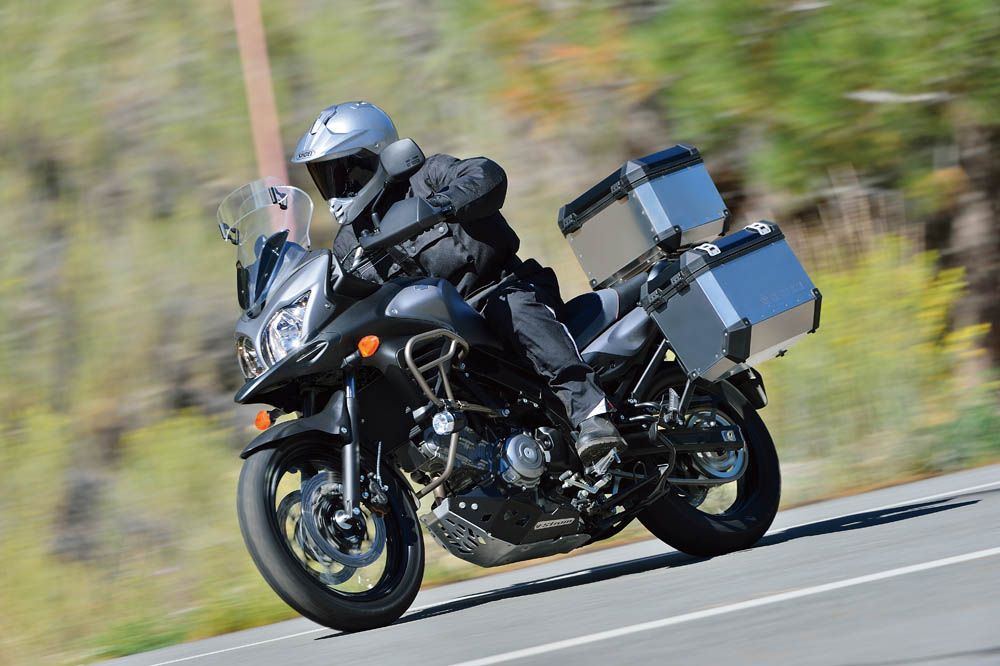 Suzuki V-Strom 650 XT. Fotos