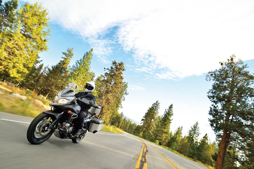 Suzuki V-Strom 650 XT. Fotos