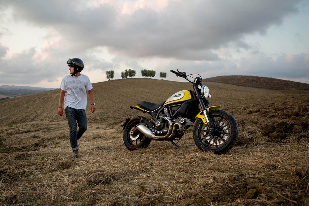 Ducati Scrambler. Fotos
