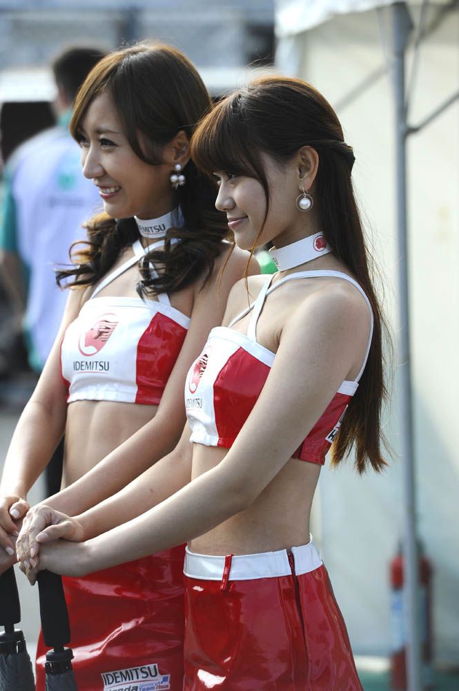 Las chicas del GP de Japón