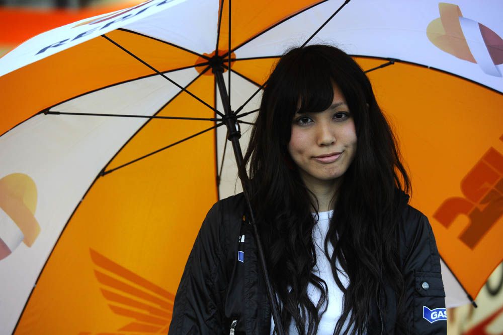 Las chicas del GP de Japón