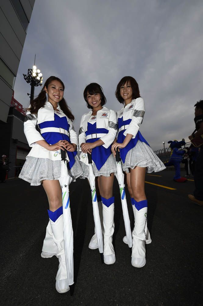 Las chicas del GP de Japón