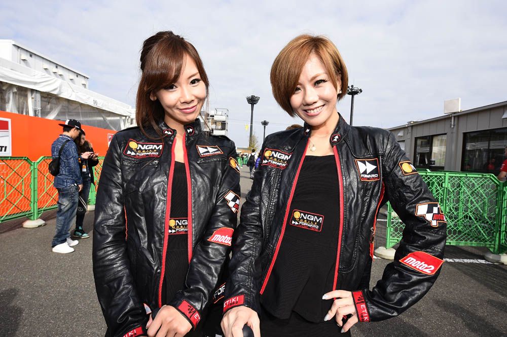 Las chicas del GP de Japón