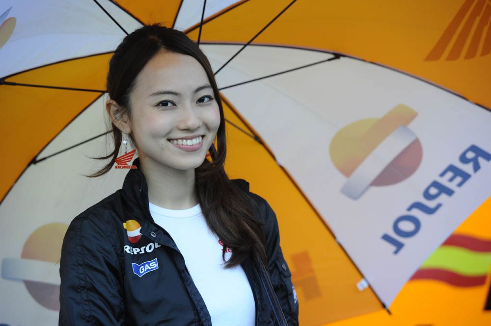 Las chicas del GP de Japón