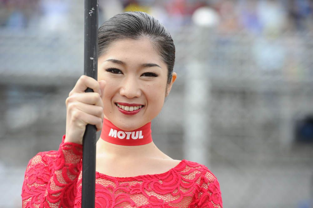 Las chicas del GP de Japón