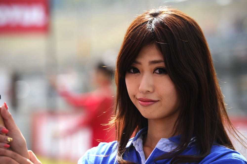 Las chicas del GP de Japón