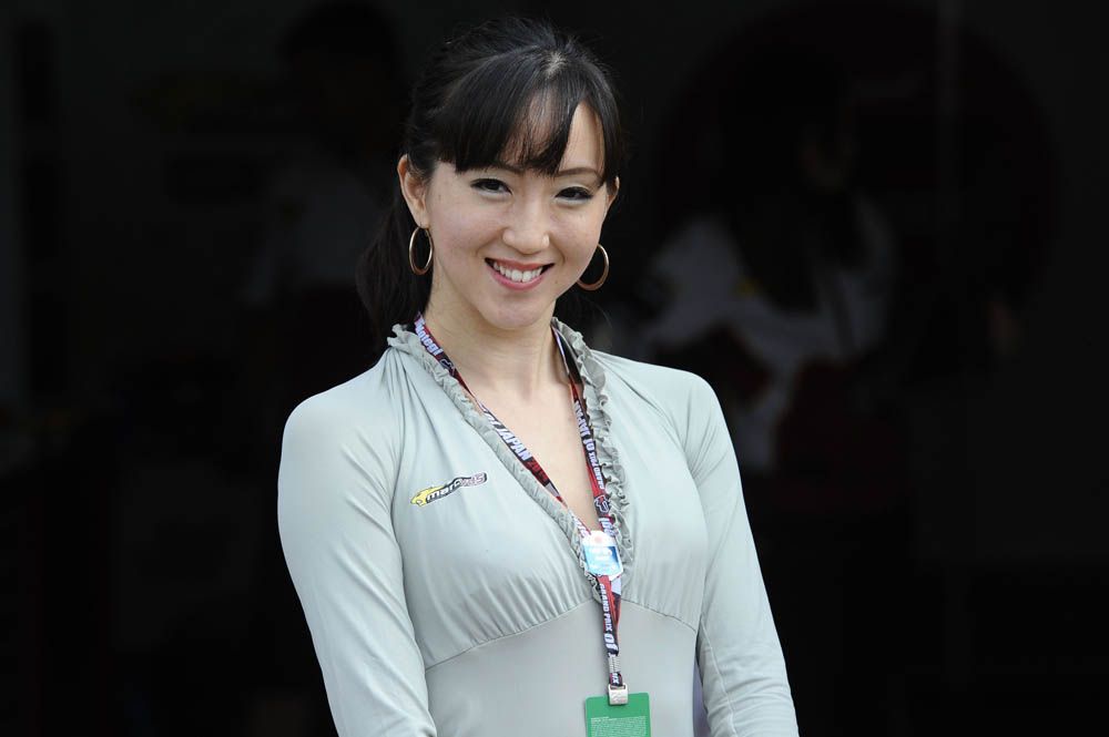 Las chicas del GP de Japón