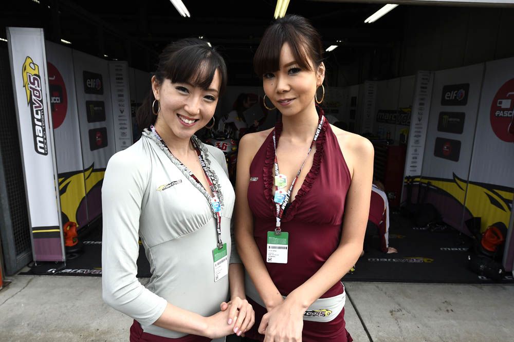Las chicas del GP de Japón